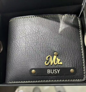 Customised Leather Wallet photo review