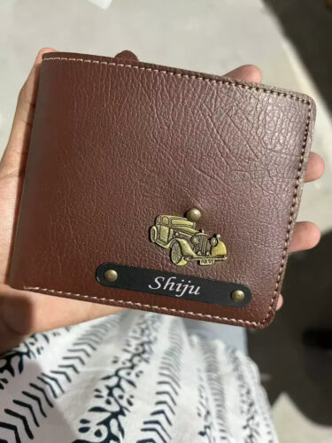 Customised Leather Wallet photo review