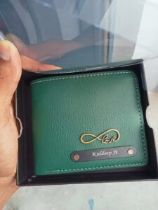 Customised Leather Wallet photo review